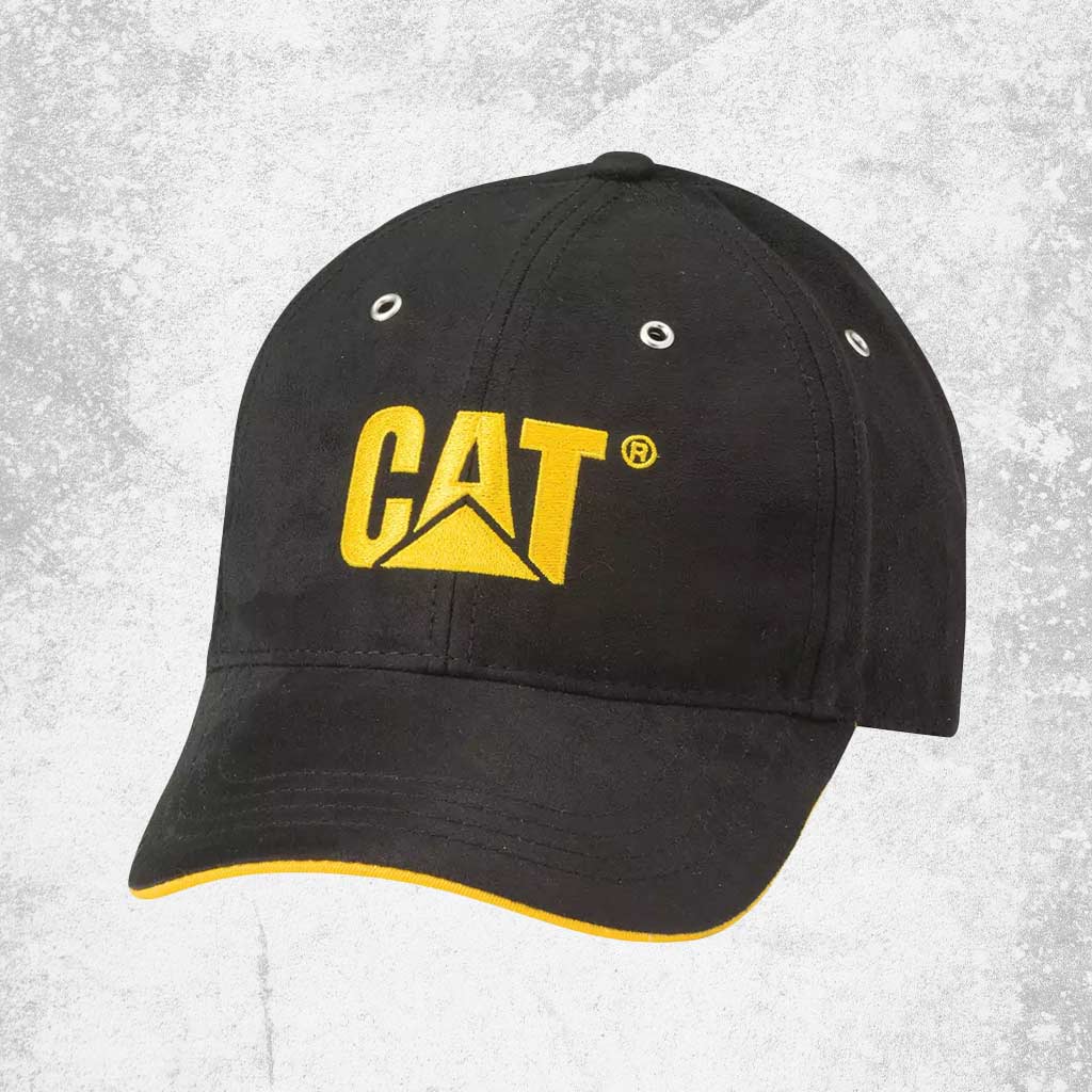 CAT Trademark Microsuede Cap