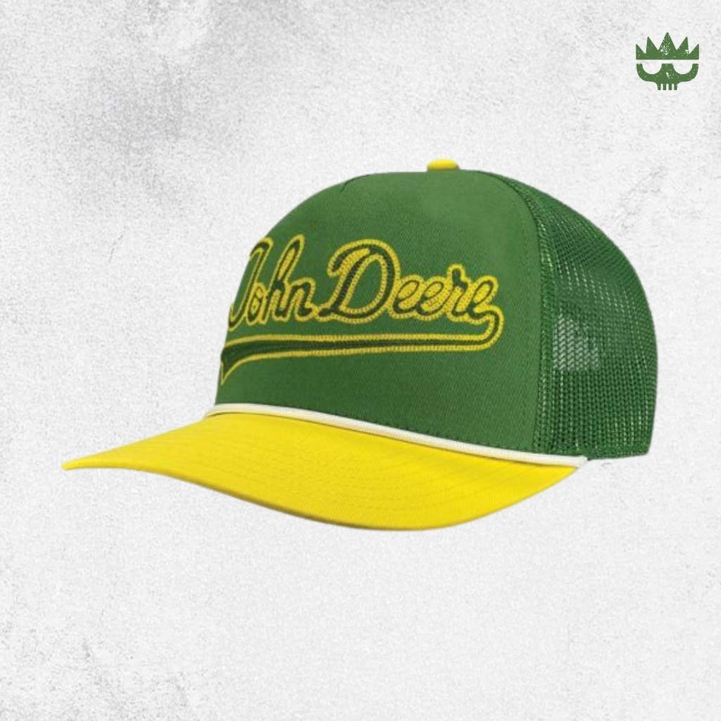 John Deere - Letterman Rope Trucker Mesh Back Cap