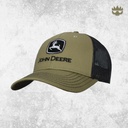 John Deere - Twill/ Trucker Mesh Cap - Olive