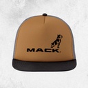 Mack Firm Flat Brim Foam Tri Colour Trucker