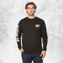 CAT Trademark Banner LS Tees
