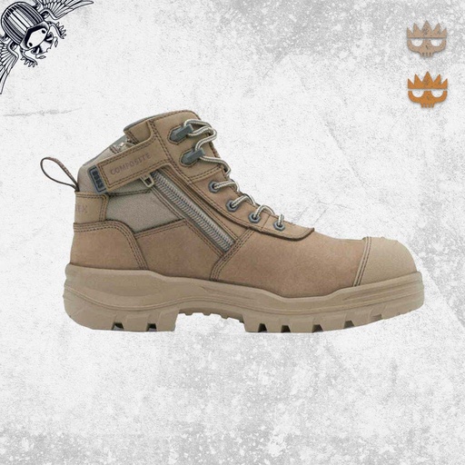Blundstone 8550 & 8553 - RotoFlex WR Nubuck 135mm Safety Boot