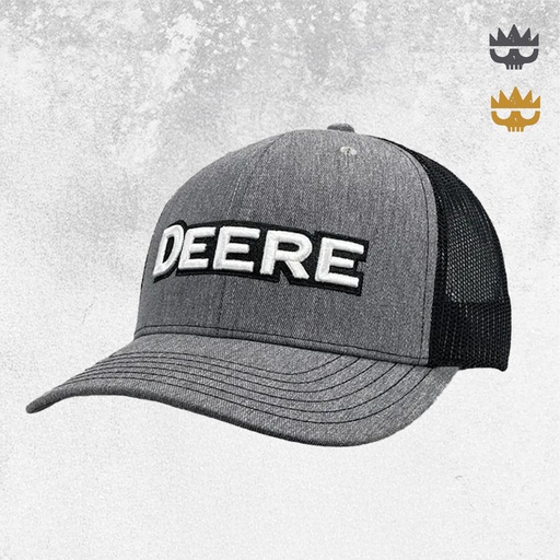 John Deere - Deere Embossed Mesh Back Trucker Cap